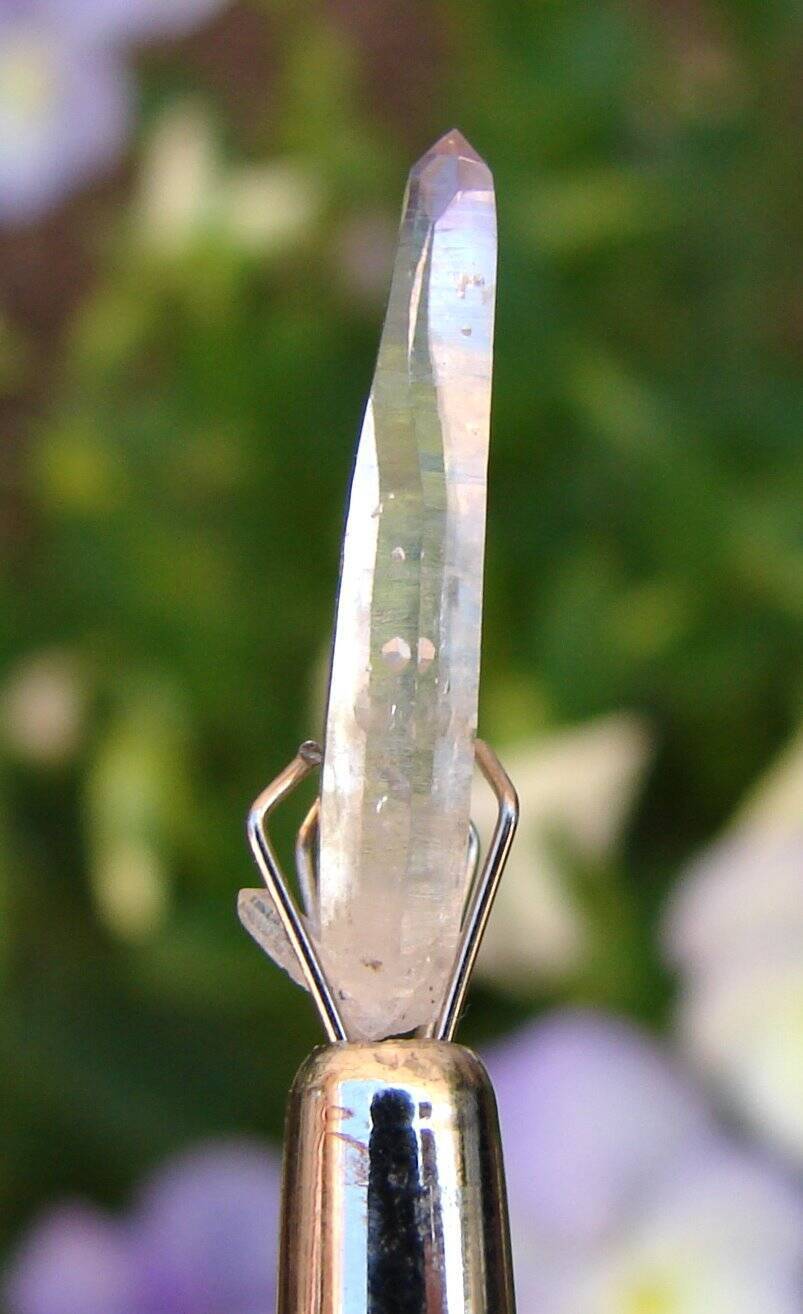 EXQUISITE DESTINY QUARTZ AMETHYST SCEPTER LA GARITA CRYSTAL PENETRATOR BABY #3