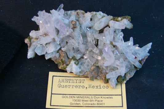 Amethyst crystal cluster Guerrero, Mexico #2