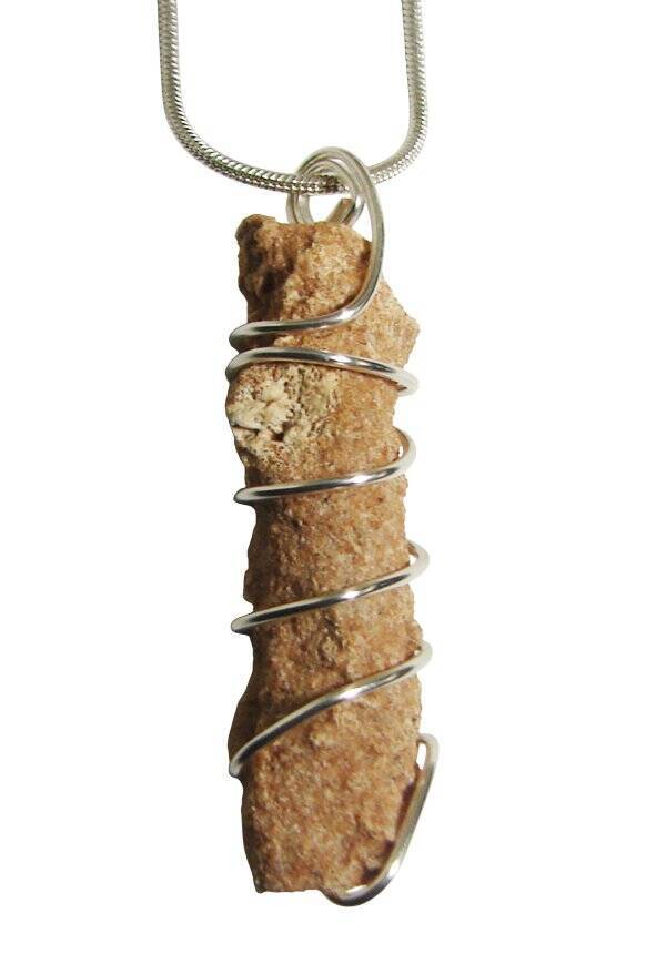 RARE UNUSUAL PRAYER PIPE LIGHTNING STRIKE SARAHA DESERT FULGURITE CRYSTAL #321