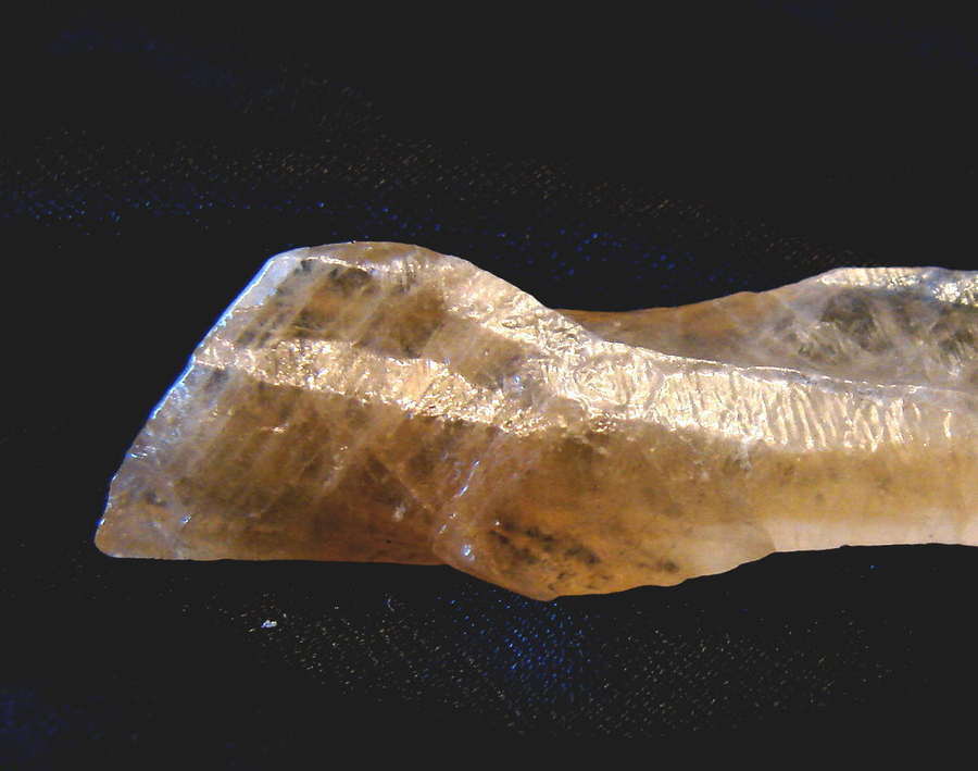 EXTREMLY RARE LIGHT FILLED ELESTIAL MOLDAVITE CALCITE RECORD KEEPER