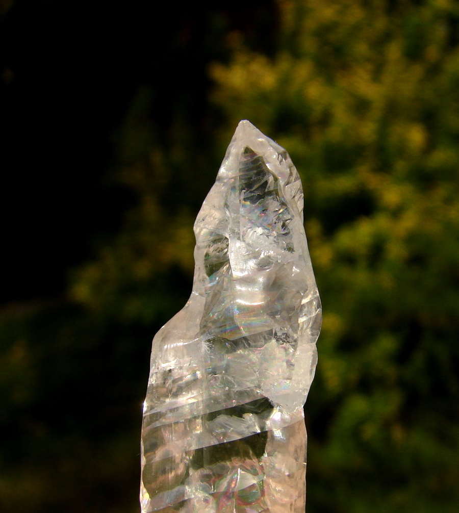 WHITE ICY ICE ELESTIAL MOLDAVITE CALCITE CRYSTAL RECORDS!