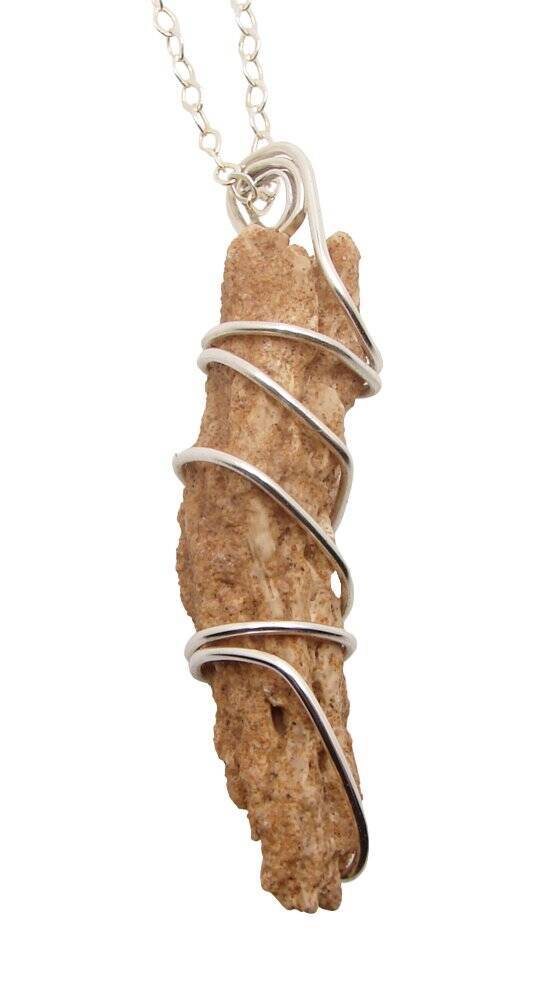 RARE UNUSUAL PRAYER PIPE LIGHTNING STRIKE SARAHA DESERT FULGURITE CRYSTAL #392