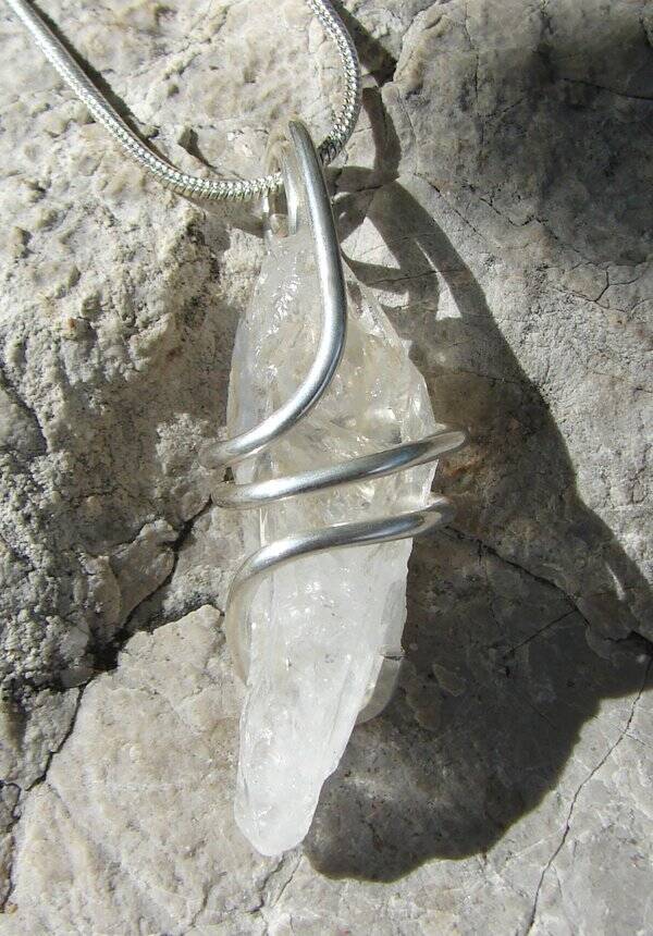 SATYALOKA PENDANT GATHERED BY MONKS INDIA ENLIGHTENMENT SILVER #256