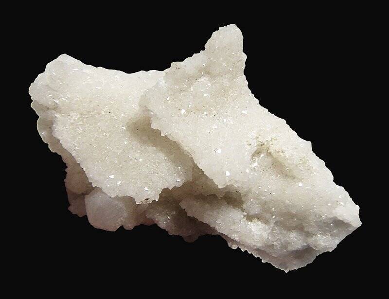 Old Collector Specimen Quartz on Danburite Rey y Reina Mine, Charcas, Mexico #1