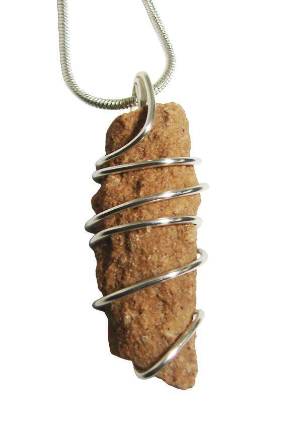 RARE UNUSUAL PRAYER PIPE LIGHTNING STRIKE SARAHA DESERT FULGURITE CRYSTAL #323